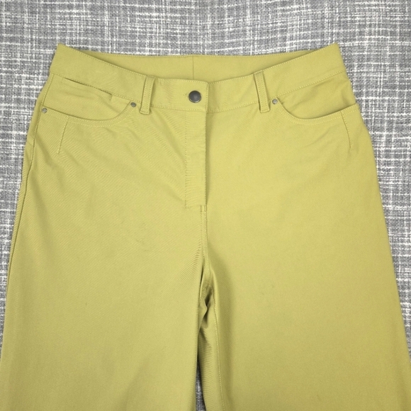 Lululemon City Sleek 5 Pocket Wide-Leg Hi-Rise 7/8 Lgth Pear Pant 30/31 SEE DESC - Picture 7 of 9